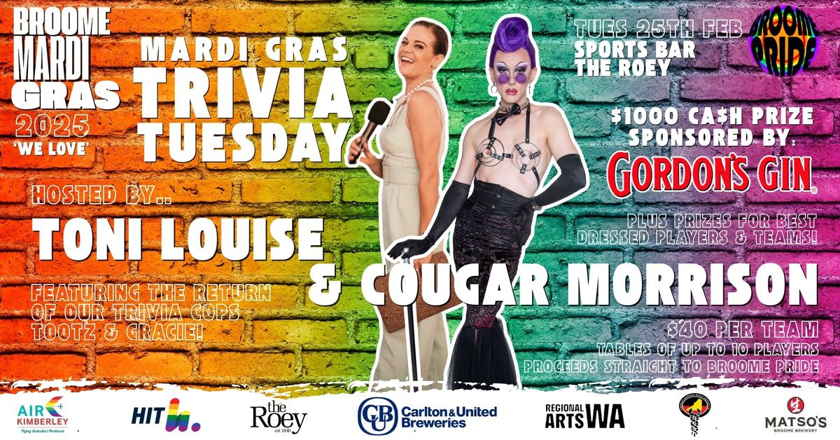 BMG25: Trivia Tuesday Mardi Gras Edition \u2728\ud83e\udde0