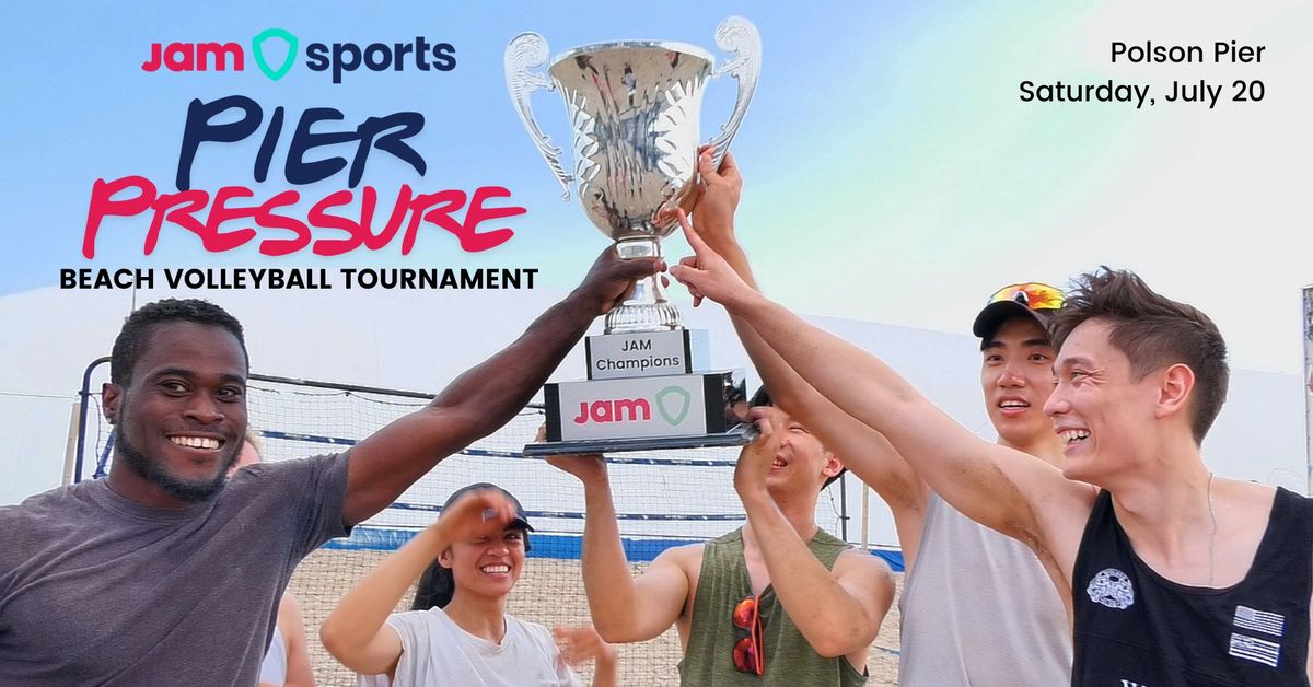 Pier Pressure: 6v6 Mixed Rec and Intermediate Beach Volleyball Tourney