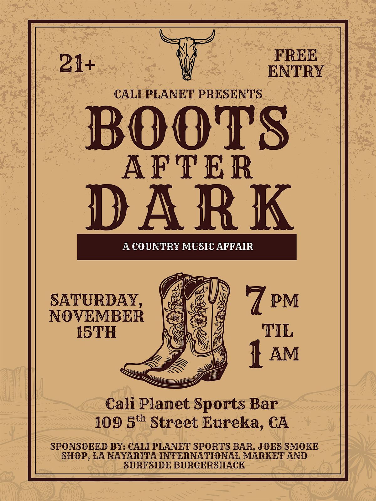 Boots After Dark
