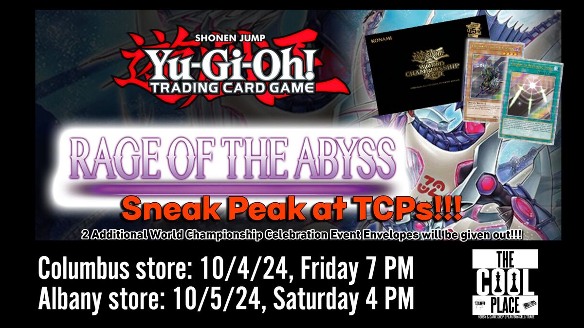 Yu-Gi-Oh! Rage of the Abyss Sneak Peak at TCP-Albany! 