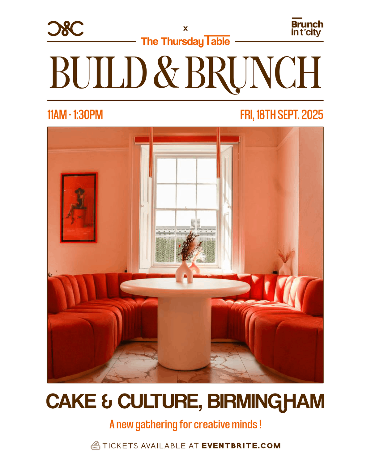 The Thursday Table: Build & Brunch (Pilot Edition)
