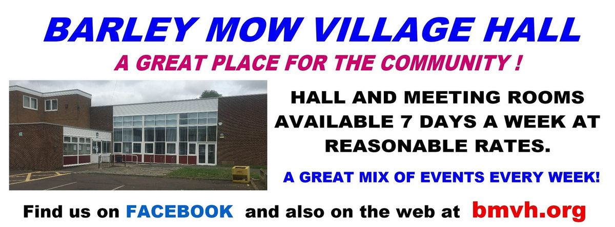 MIKE MEMPHIS AT BARLEY MOW VILLAGE HALL