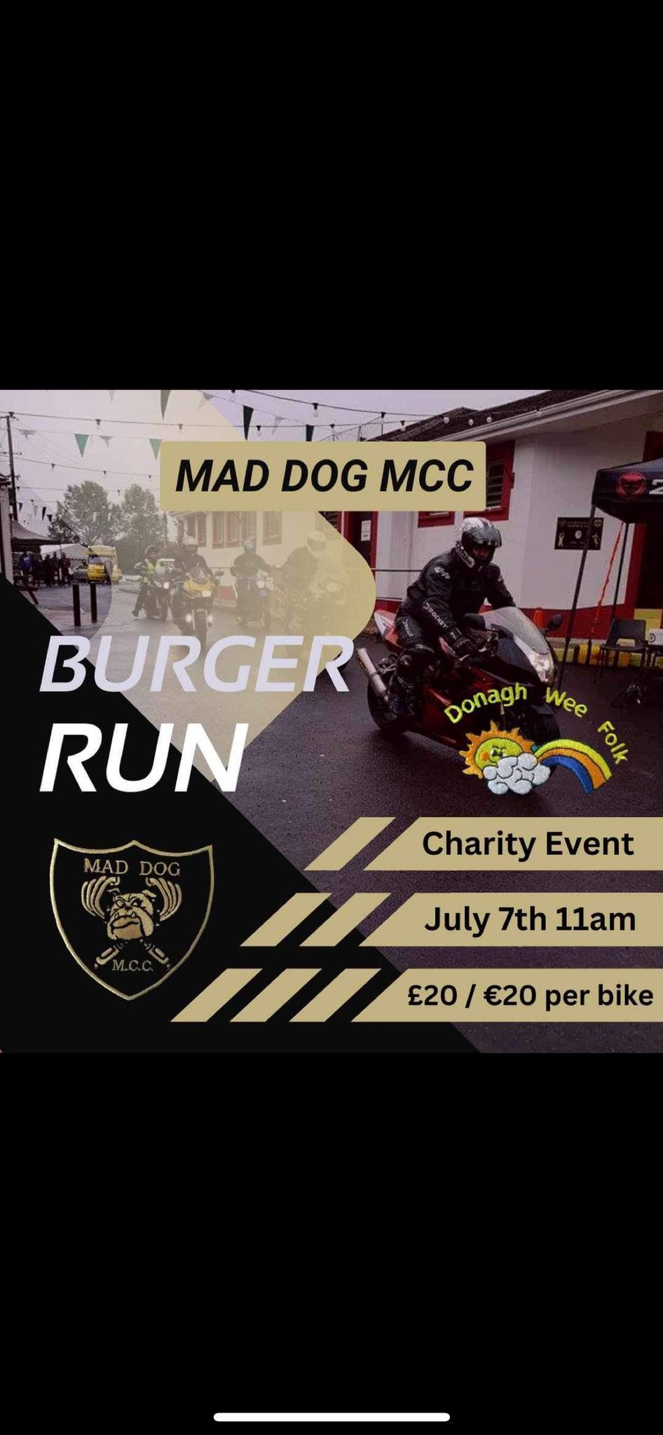 MAD Dog MCC Charity Burger Run 
