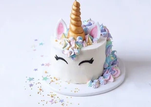 Whimsical Unicorn cake making and pamper
