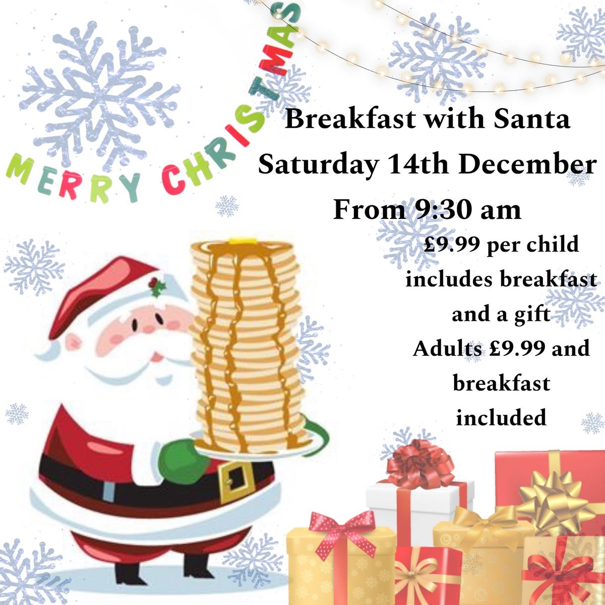 Breakfast with Santa \ud83c\udf85 