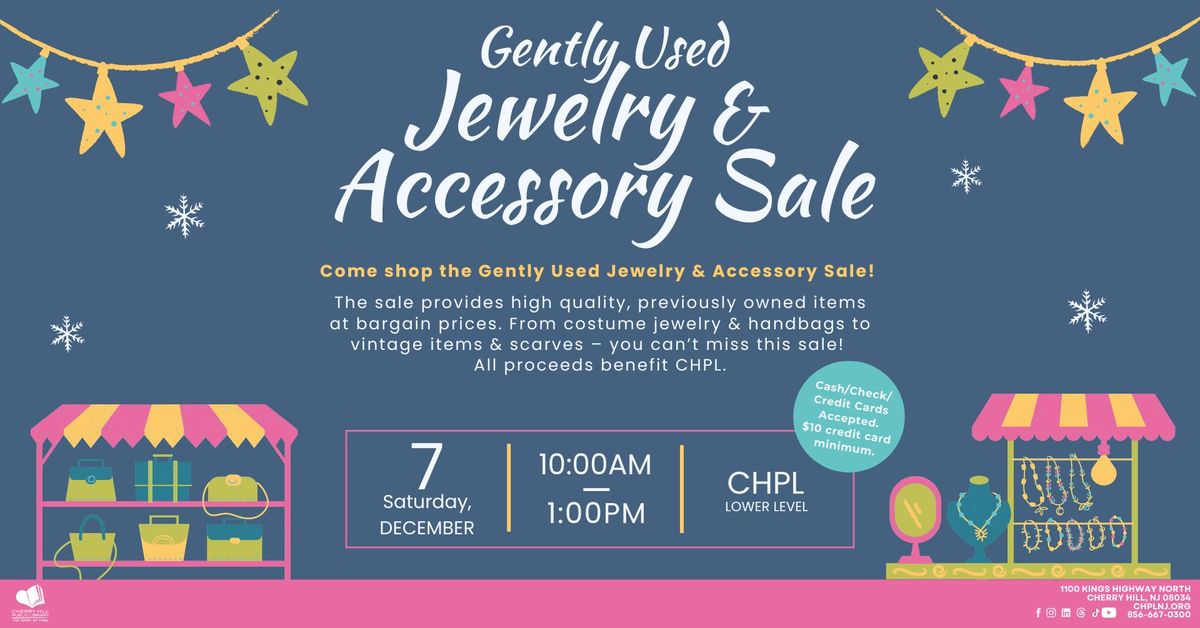 Gently Used Jewelry & Accessory Sale