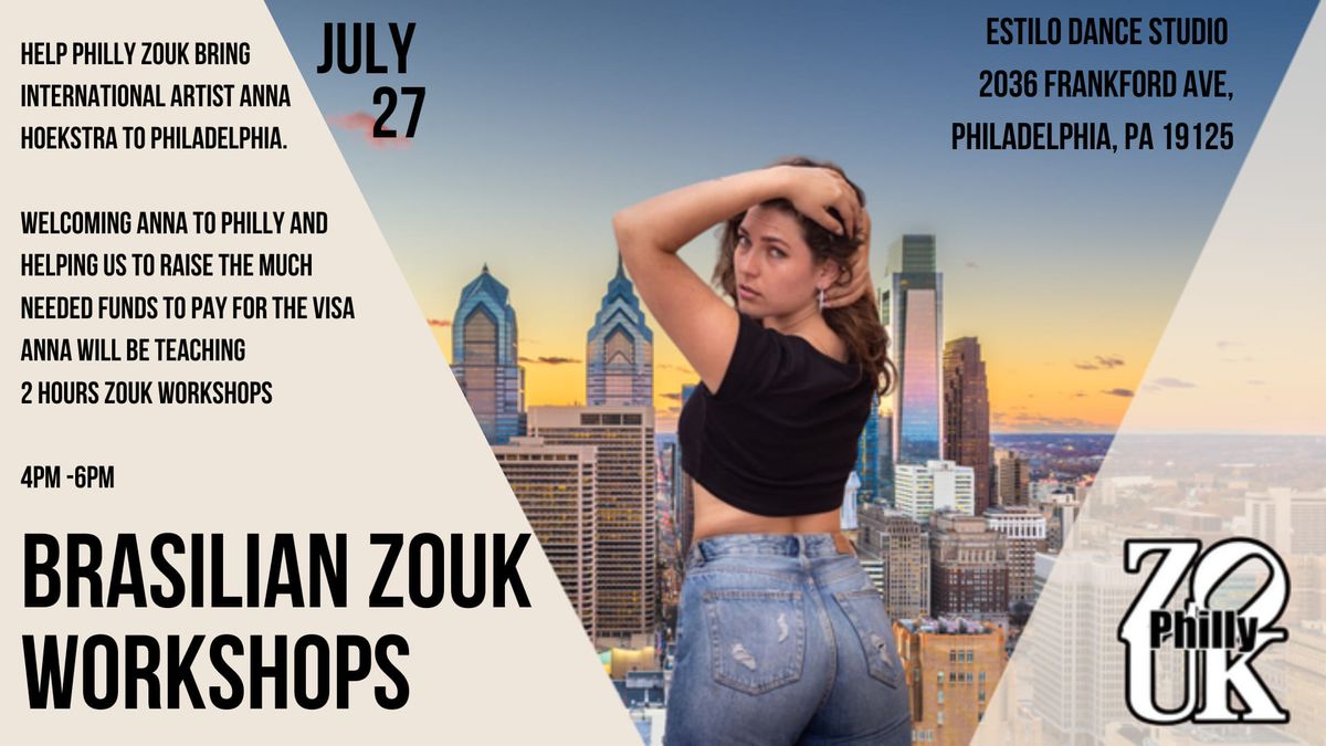 Brazilian zouk workshops with Anna Hoekstra 