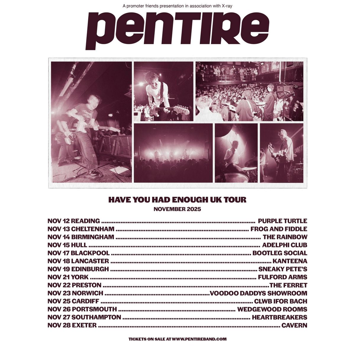 AUDIO JUNK FOOD PRESENTS: Pentire