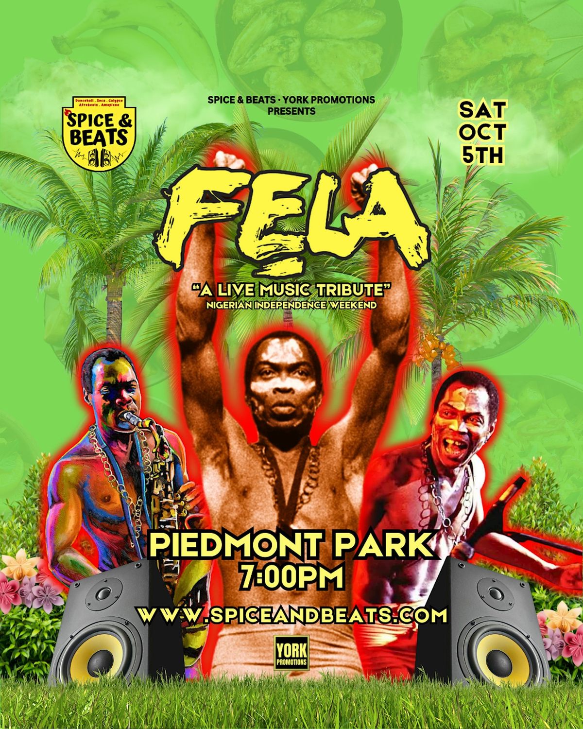 FELA! A Live Tribute to Fela Kuti at Piedmont Park