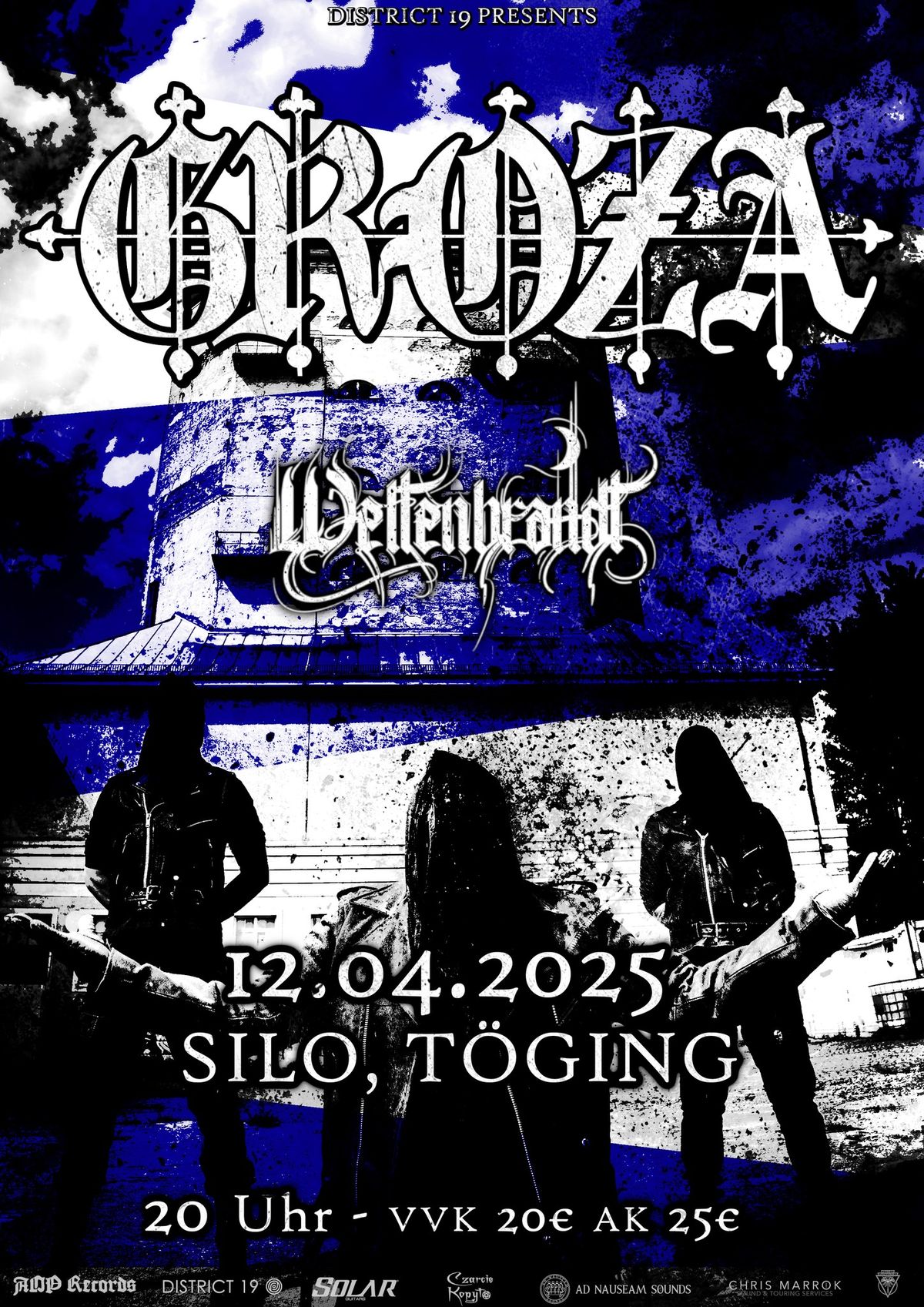 GROZA + Weltenbrandt & Support \/\/ Silo1, T\u00f6ging (DE)