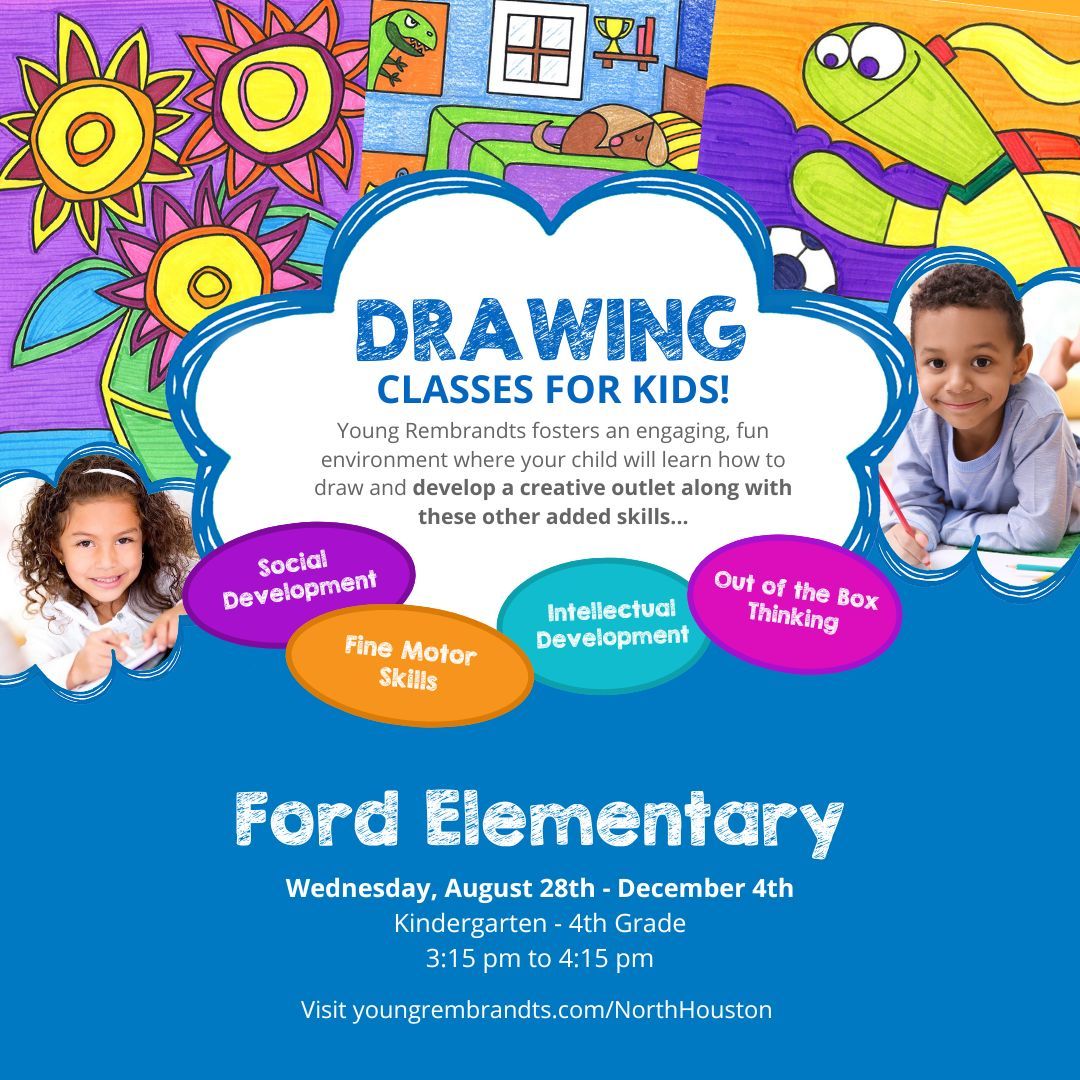 Drawing at Ford Elementary