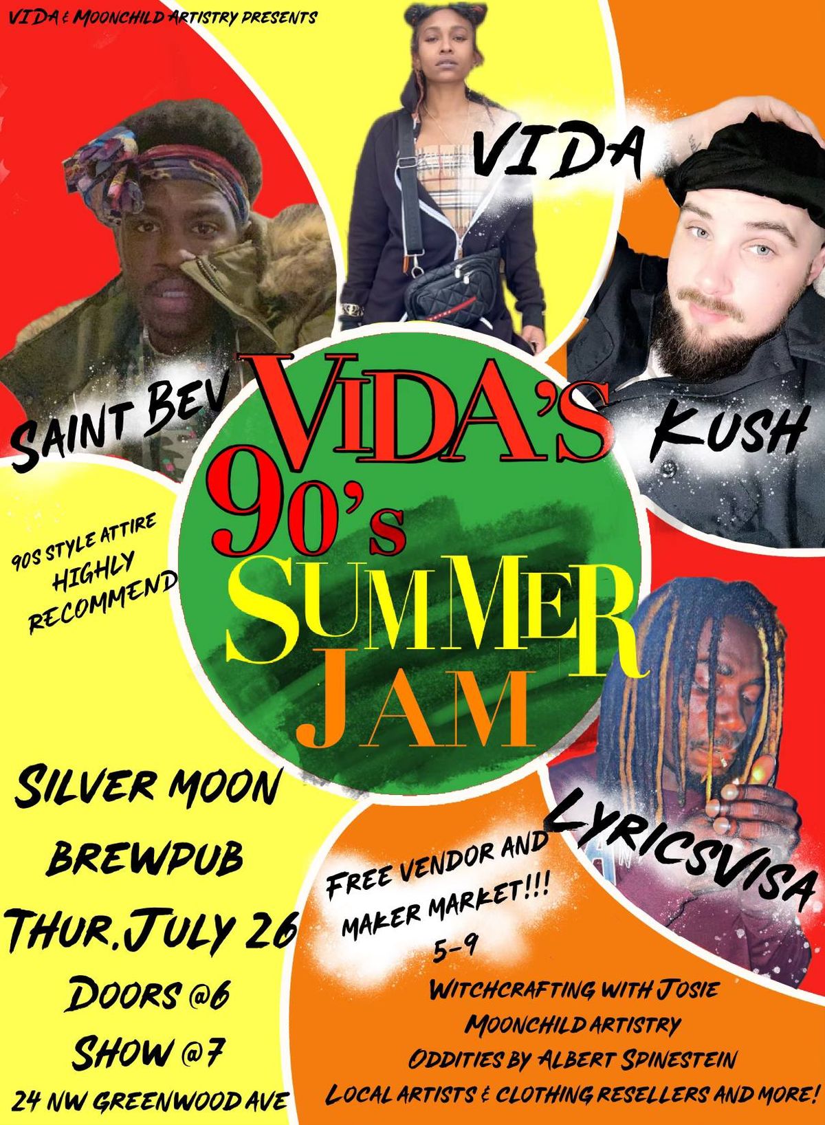 VIDA'S 90S SUMMER JAM