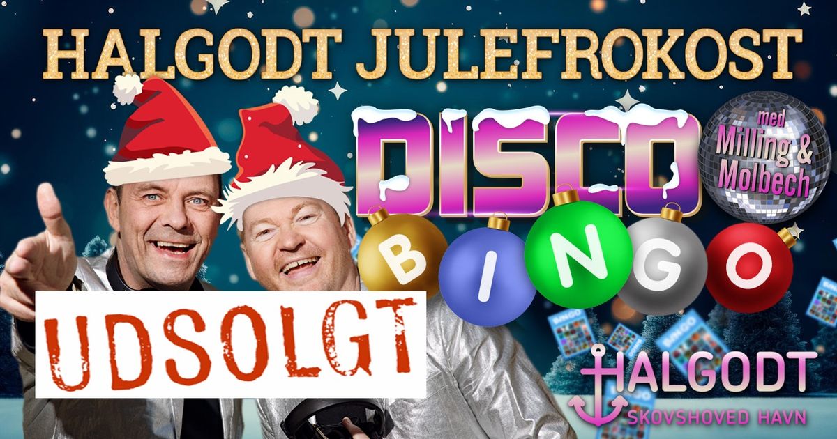 Halgodt Julefrokost (7. december) UDSOLGT!