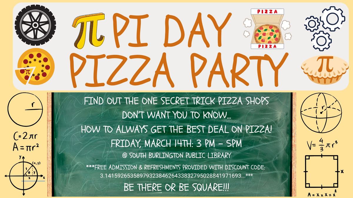 Pi Day Pizza Party