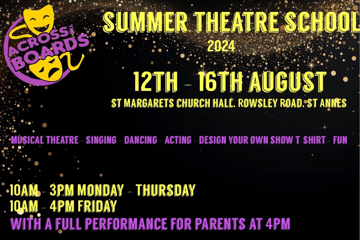 Summer Theatre School 2024