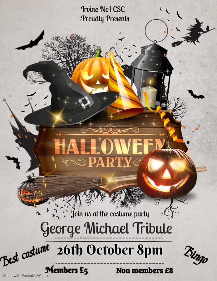 Halloween Party George Micheal Tribute 