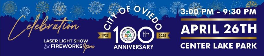 City of Oviedo 100th Anniversary