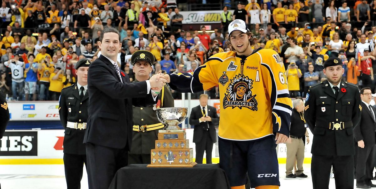 Parking Saint John Sea Dogs at Shawinigan Cataractes