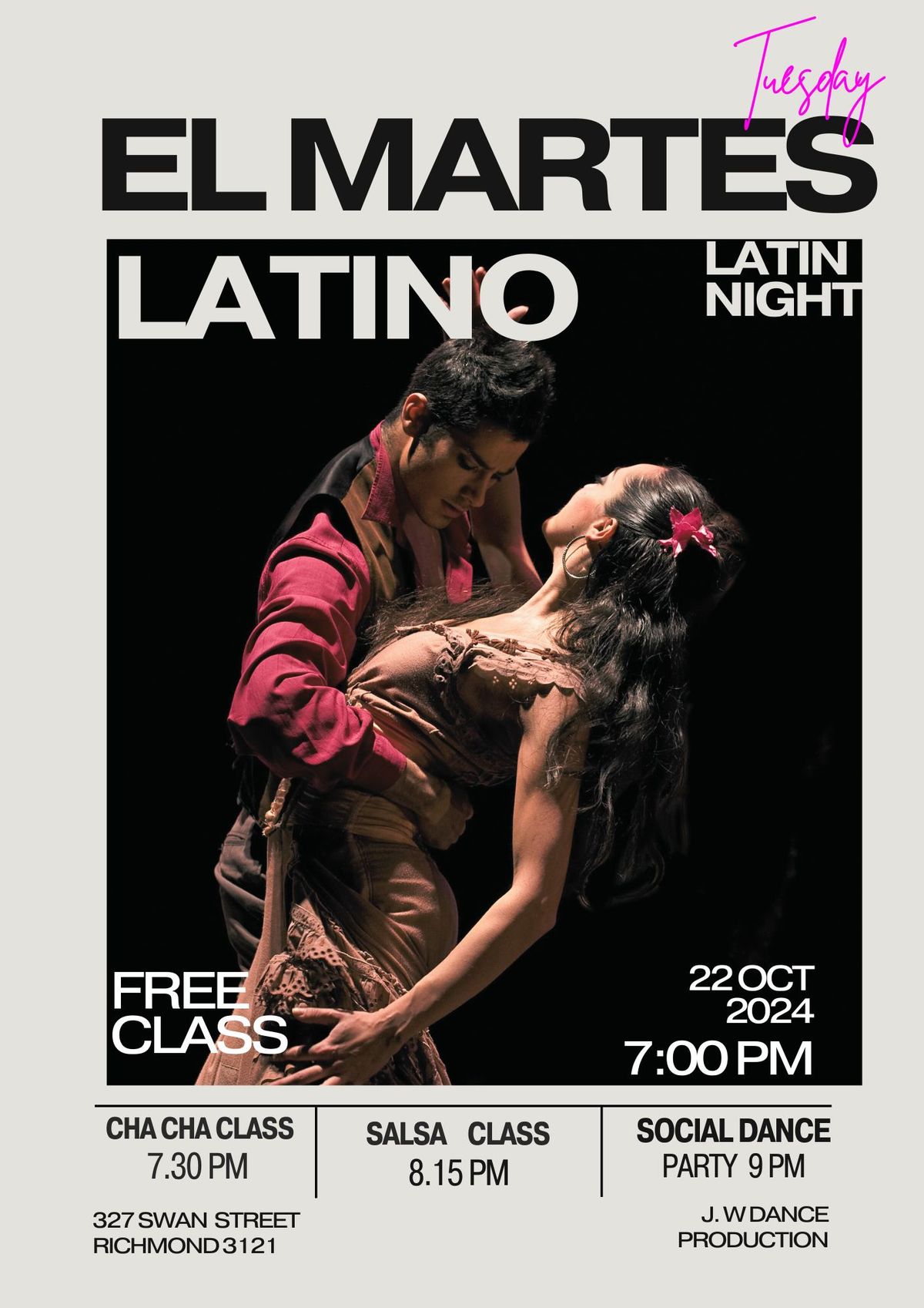 El Martes Latino - Latin Night Tuesday