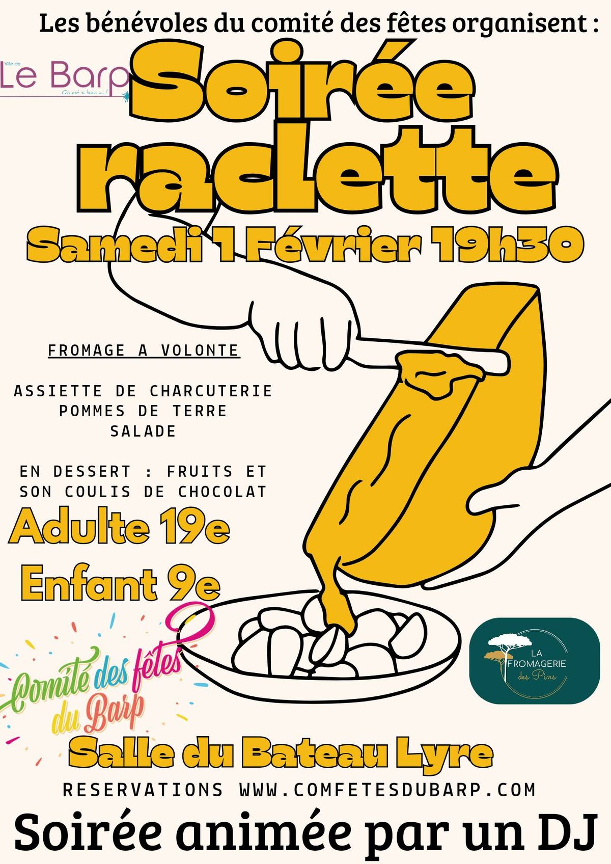 Soir\u00e9e raclette