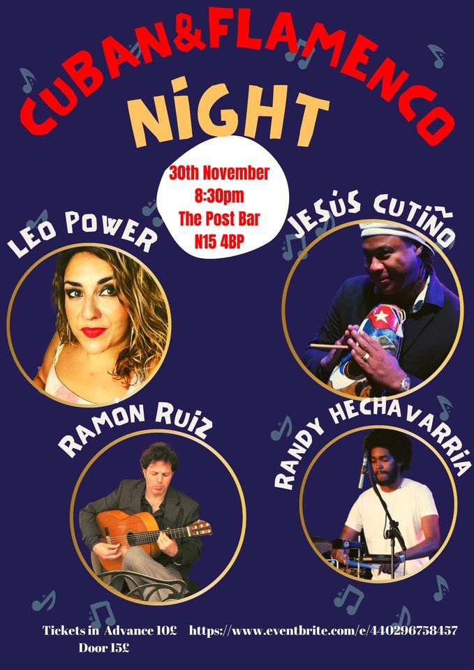 CUBAN AND FLAMENCO NIGHT IN LONDON