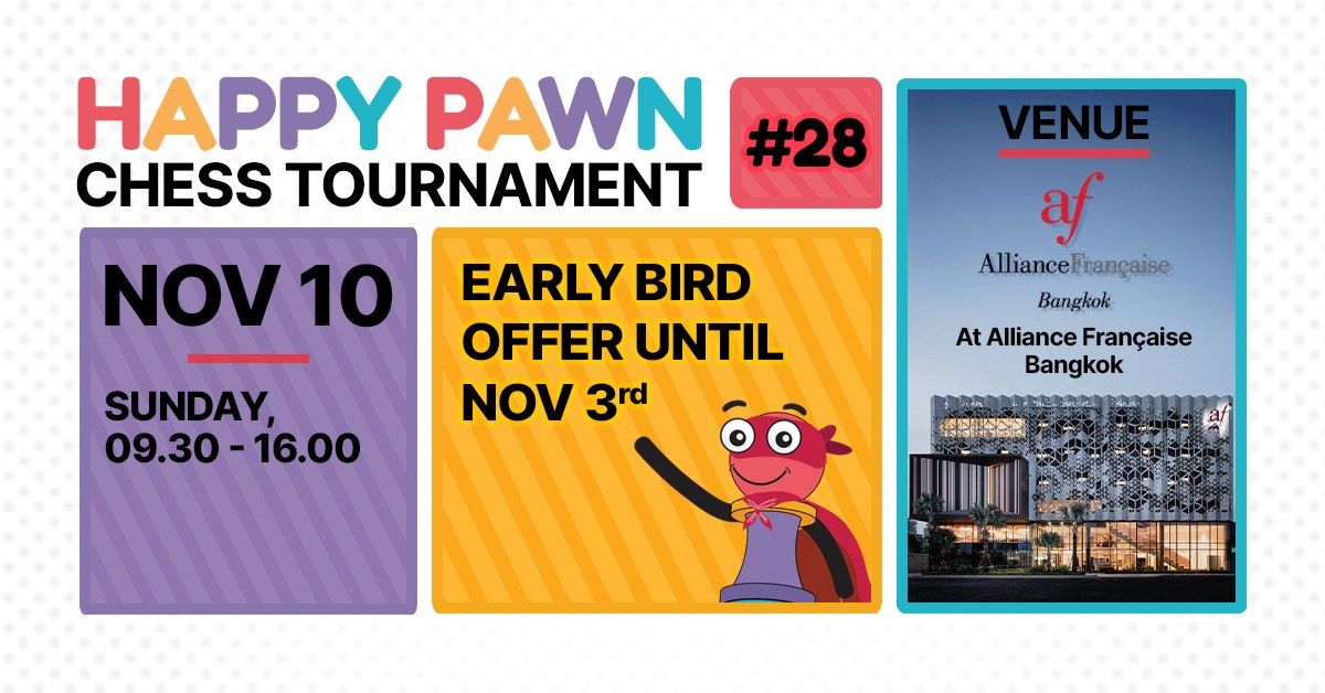 Happy Pawn 28th Chess Tournament