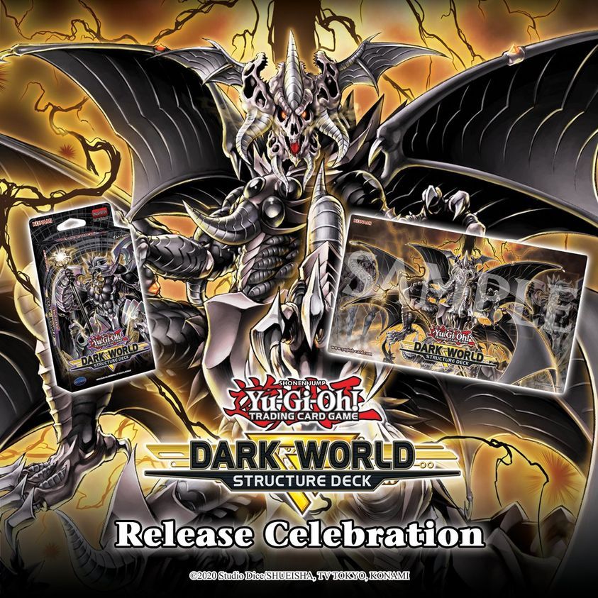Yu-Gi-Oh! Structure Deck: Dark World Release Celebration Sealed ...