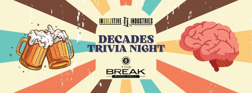 Trivia Tuesdays - Decades Trivia