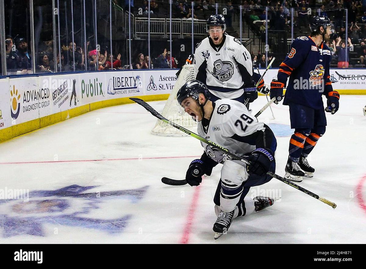 Greenville Swamp Rabbits at Jacksonville IceMen