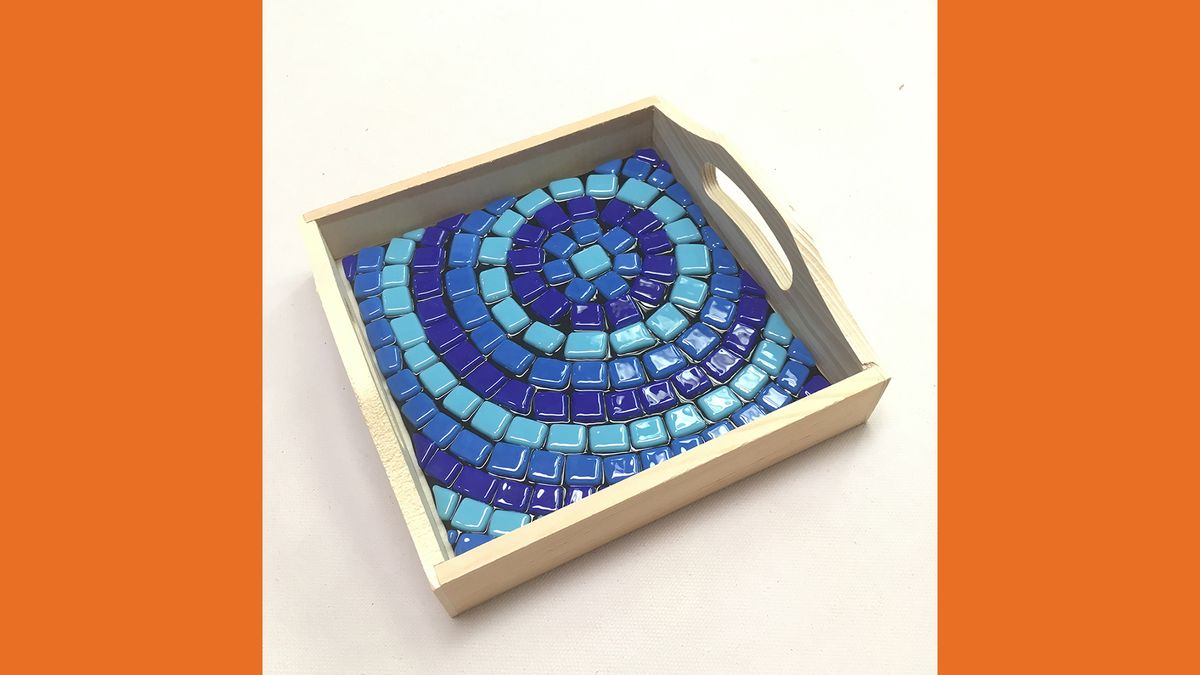 Fused Mosaic Tray, Fused Glass Project Class!