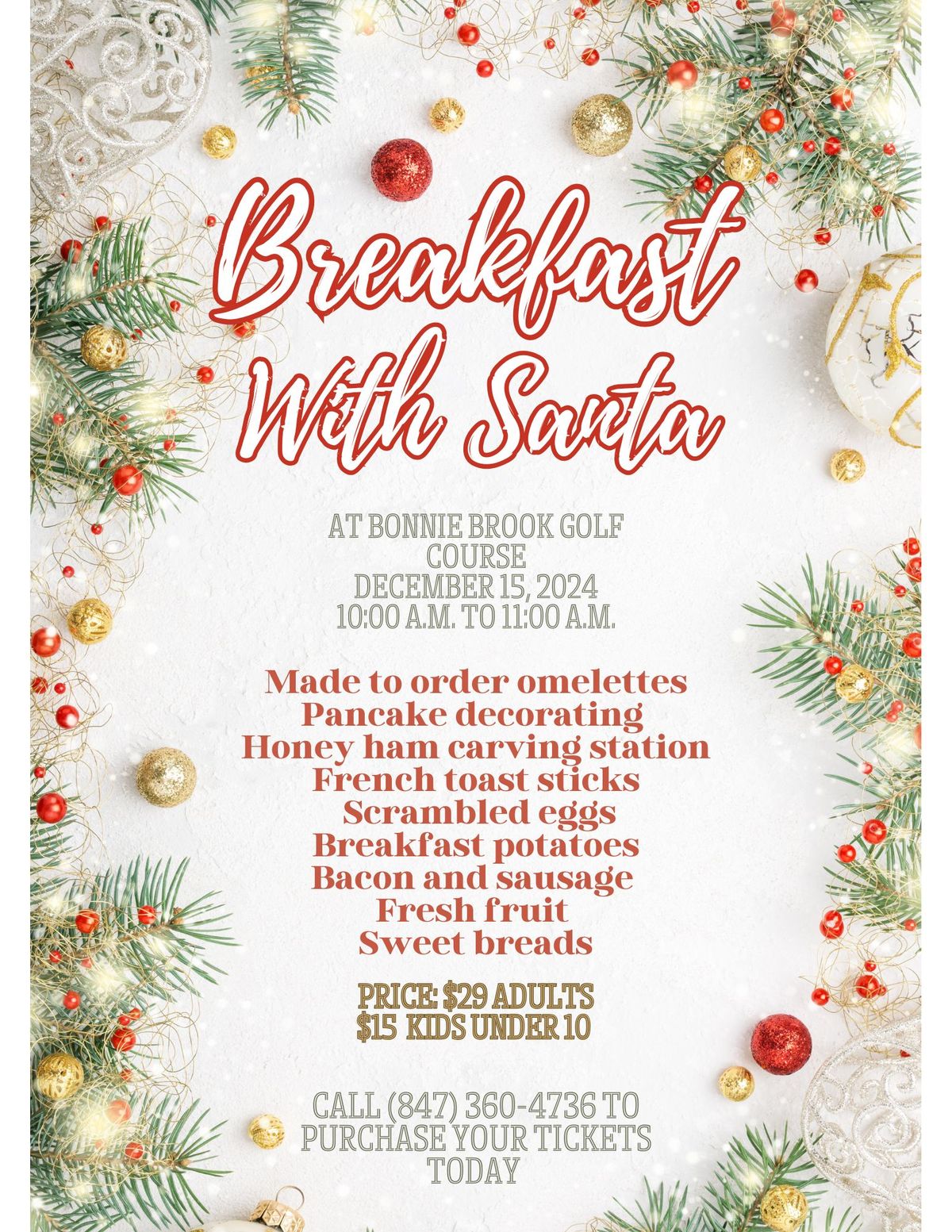 Breakfast with Santa