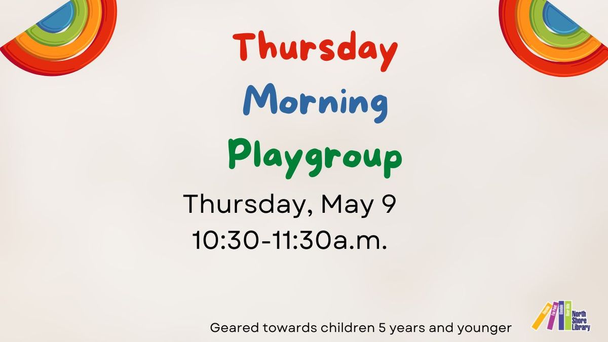 Thursday Morning Playgroup 