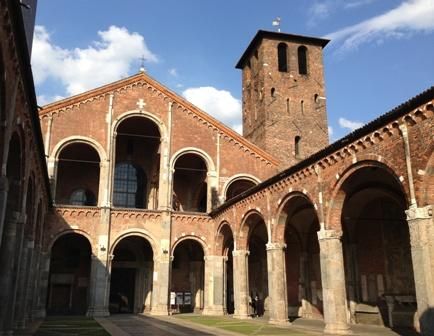 SANT\u2019AMBROGIO patrono di Milano: BASILICA, opere e segni