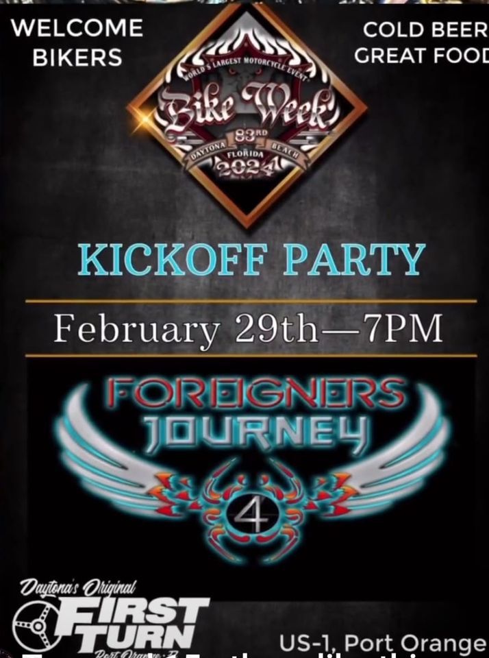 The Foreigners Journey @ First Turn Port Orange FL