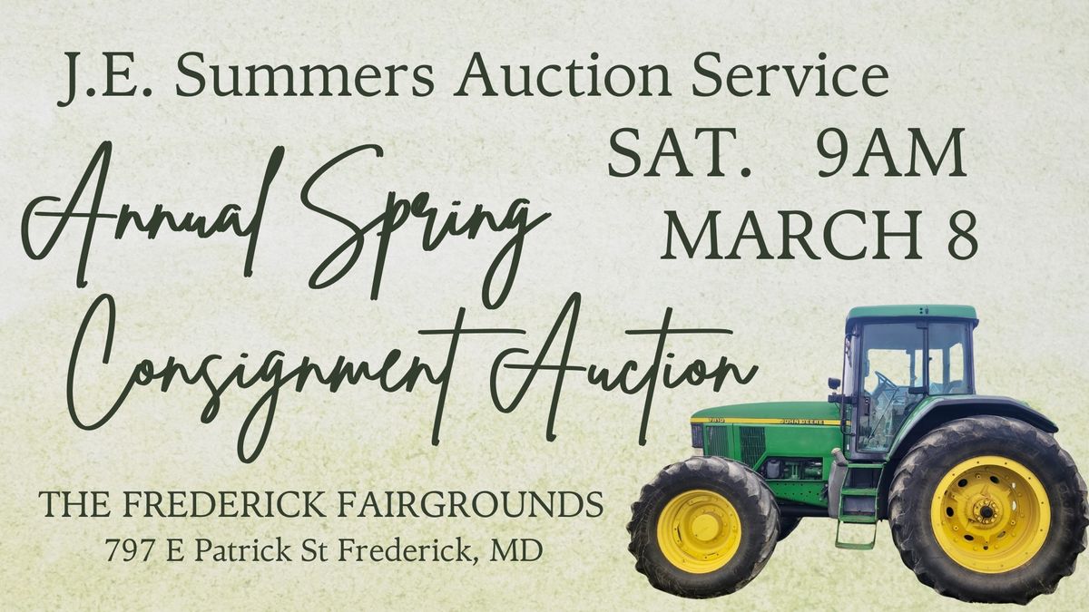 Annual Spring Consignment Auction 