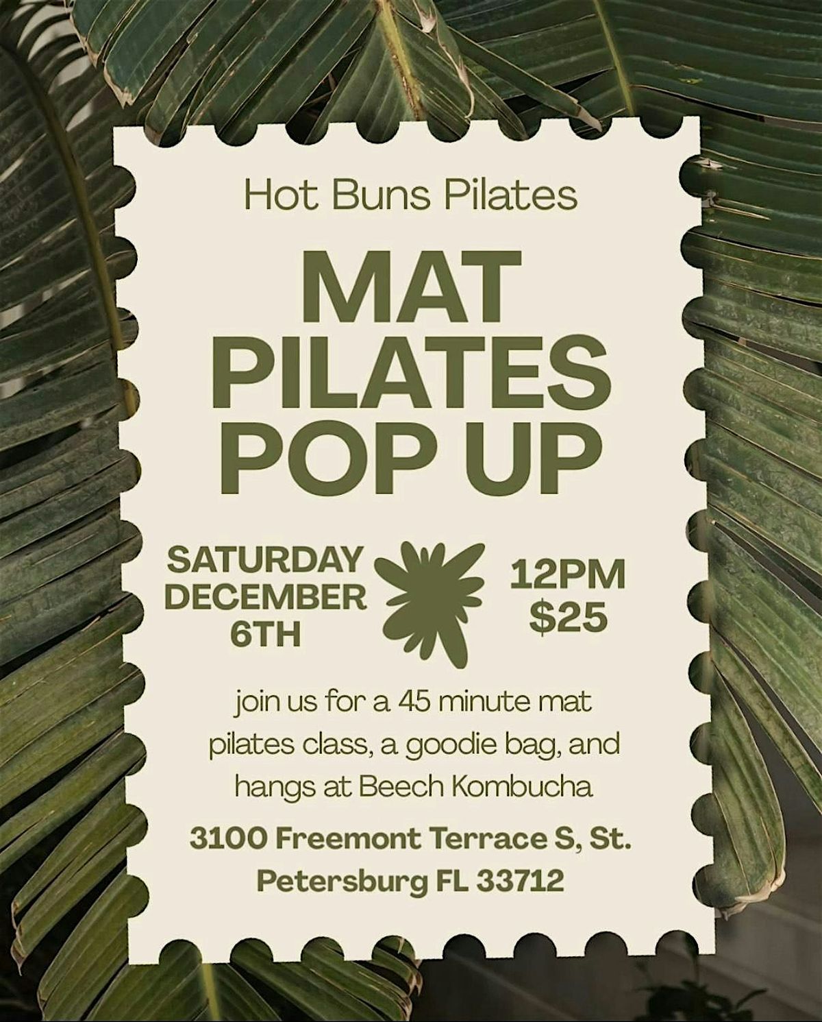 Mat Pilates at Beech Kombucha