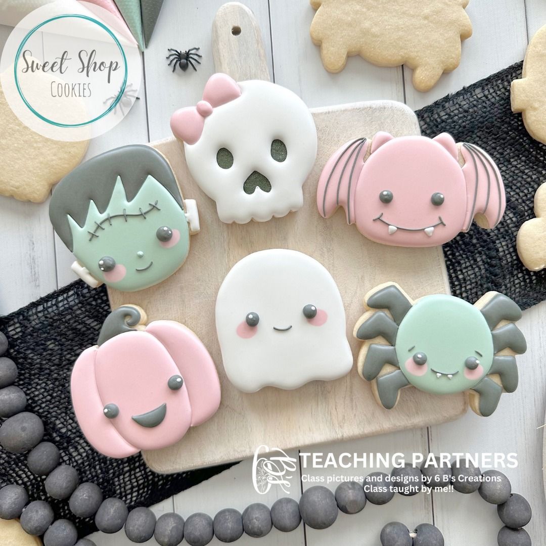 Cute Halloween Cookie Decorating Class