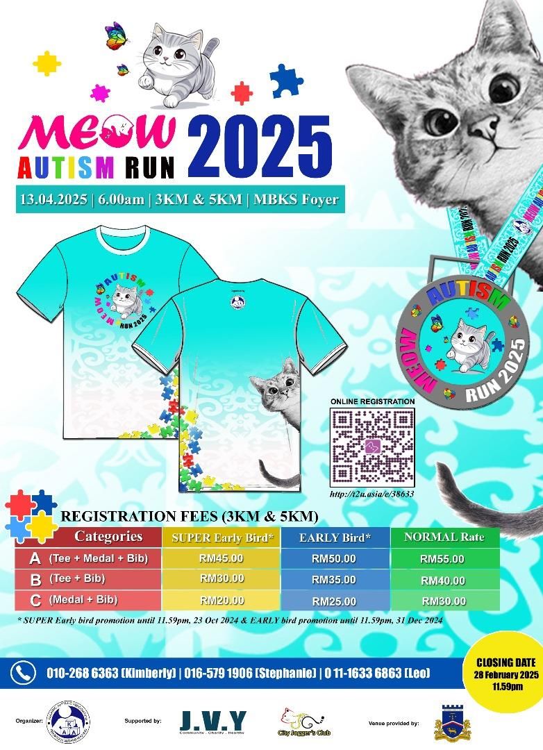 MEOW AUTISM RUN 2025