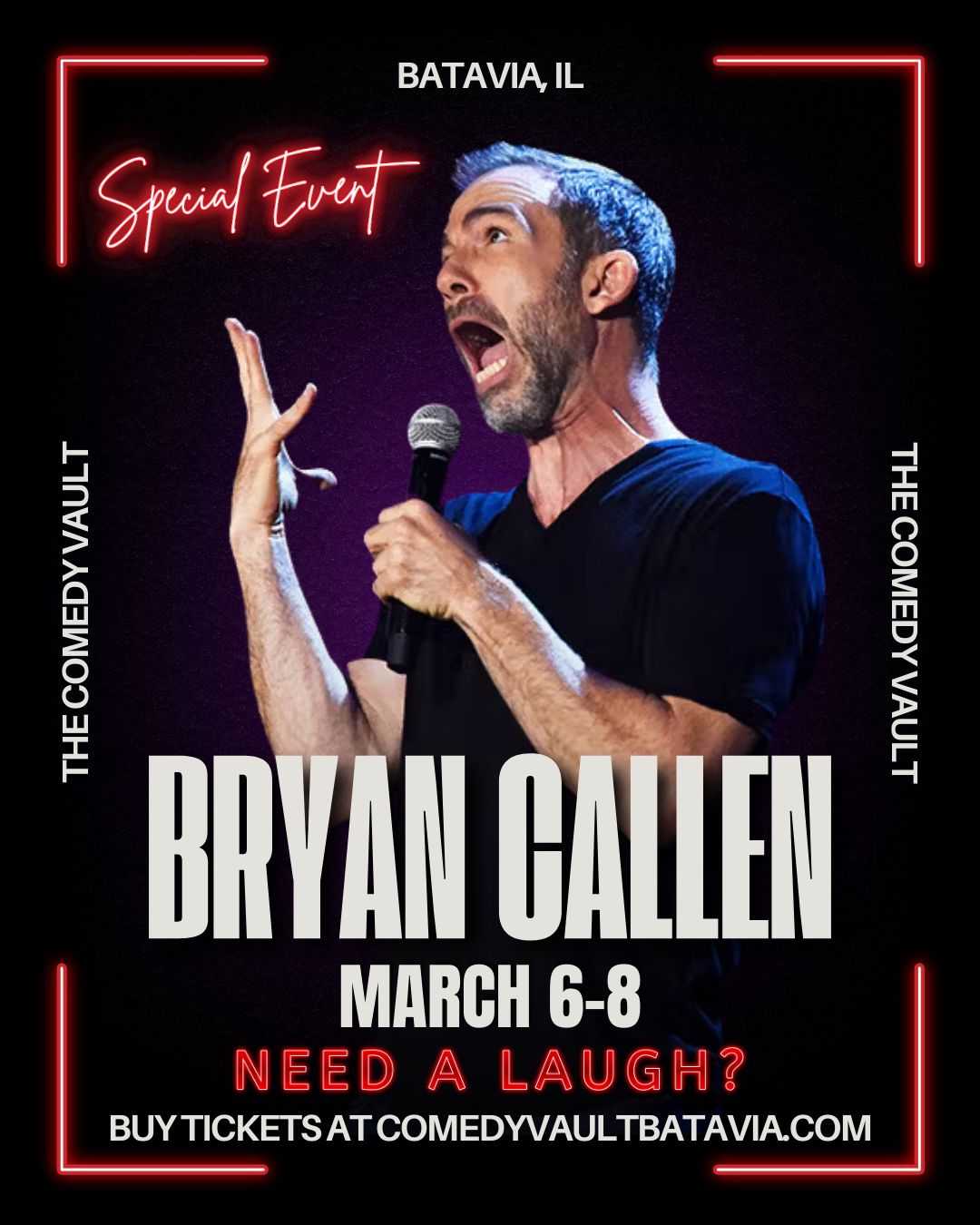 Bryan Callen at Spokane Comedy Club