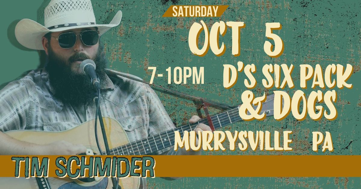 Tim Schmider at D's Six Pack & Dogs (Murrysville, PA)