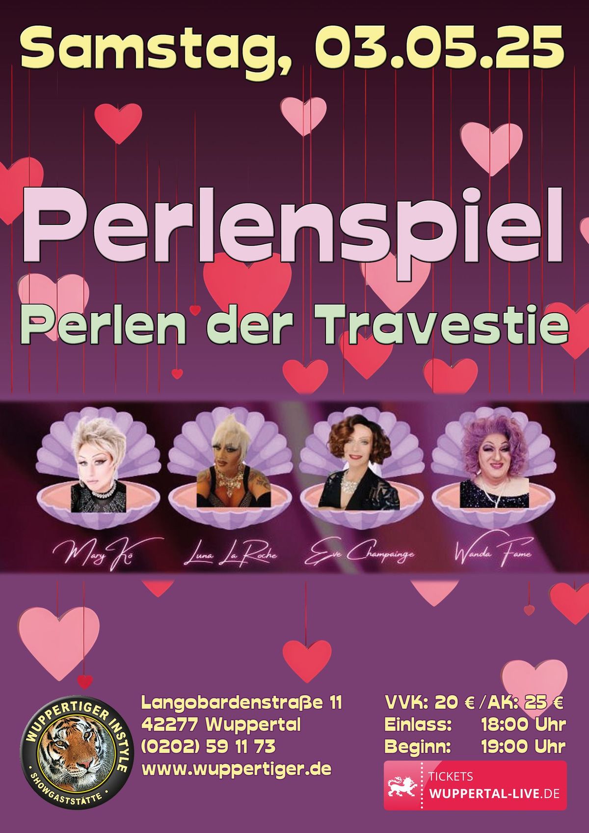 Perlenspiel - "Perlen der Travestie Show"