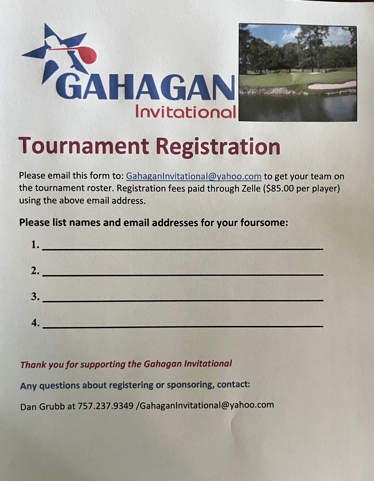 Gahagan Invitational