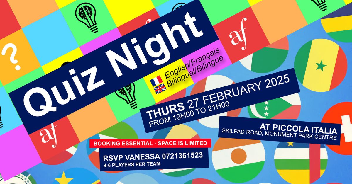 Quiz Night - French Speaking Countries