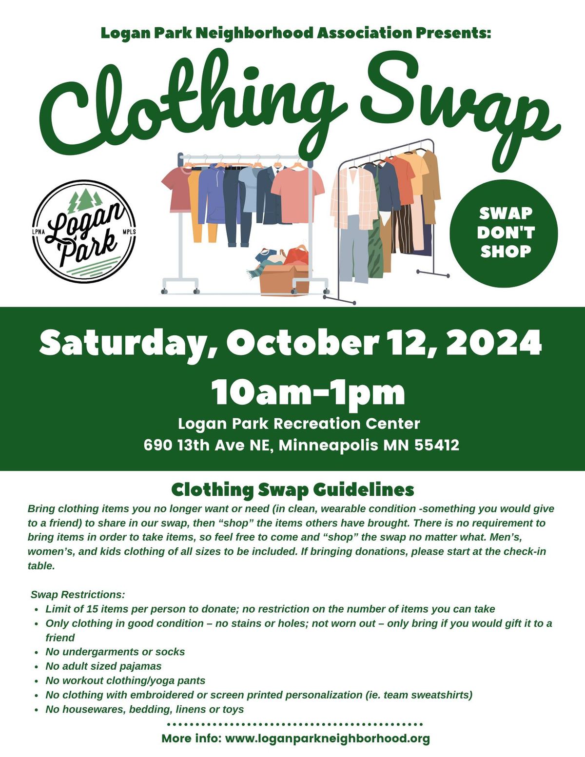 LPNA Clothing Swap