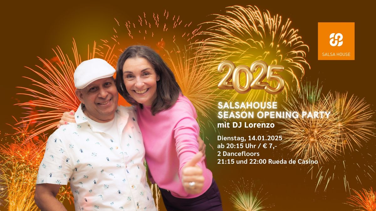 SalsaHouse Season Opening mit DJ Lorenzo