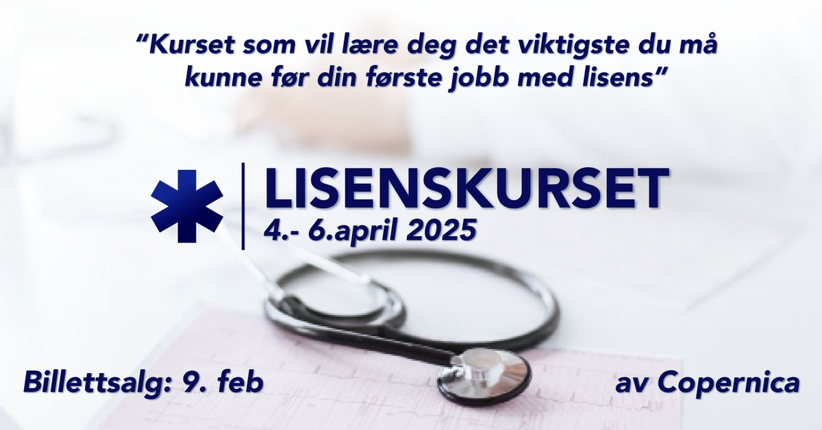 Lisenskurset 2025 [Hybrid]