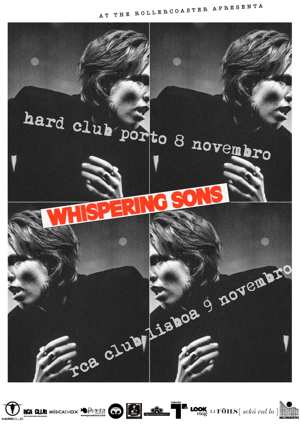 WHISPERING SONS em Lisboa 