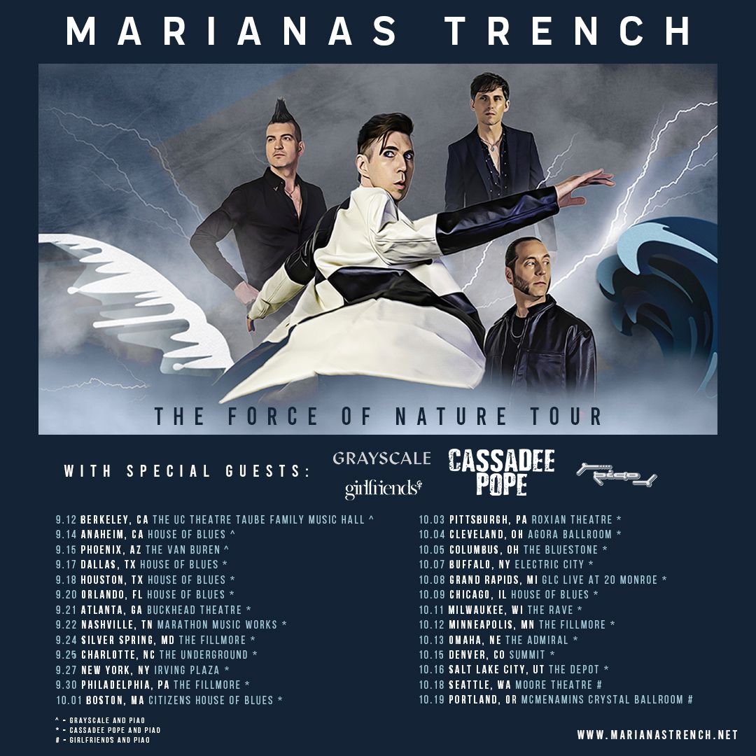 Marianas Trench with Cassadee Pope