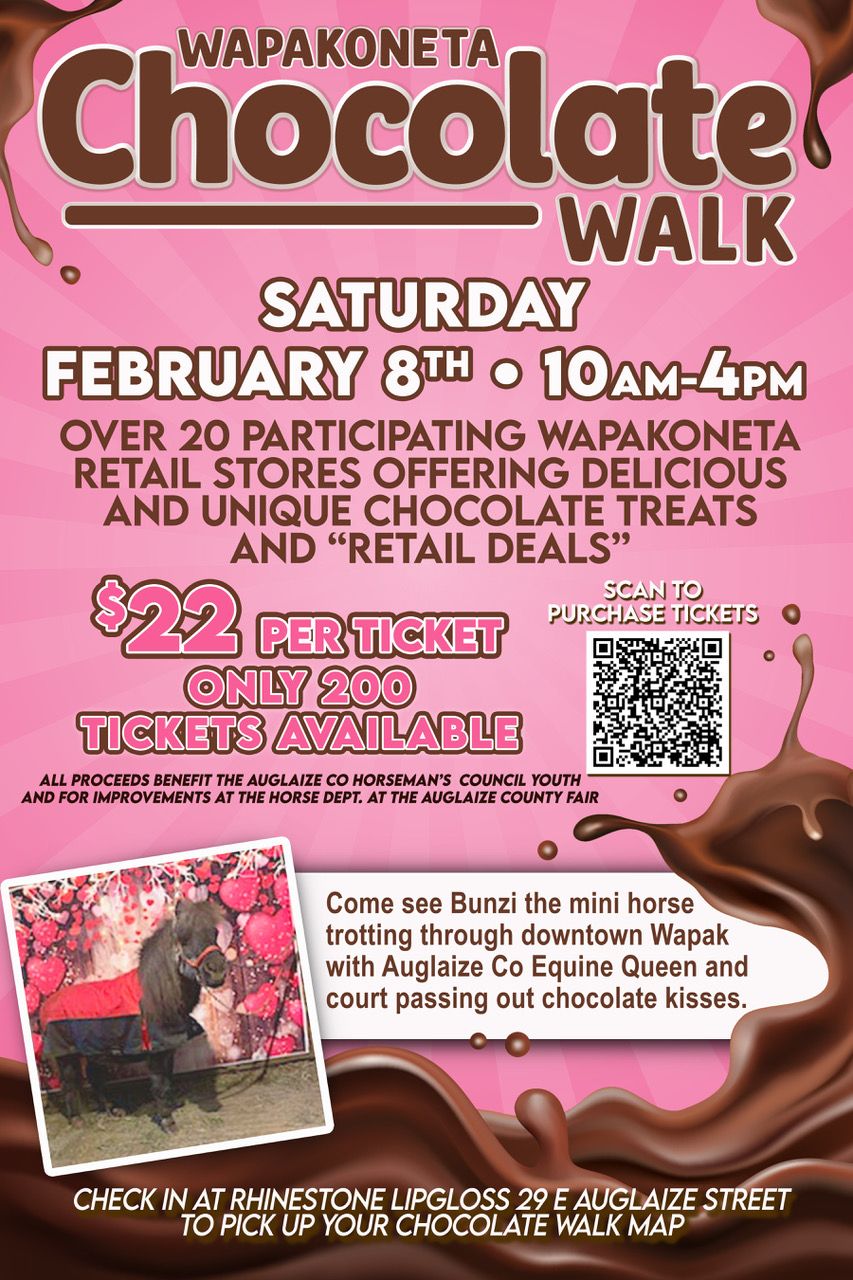 2025 Wapakoneta Chocolate Walk