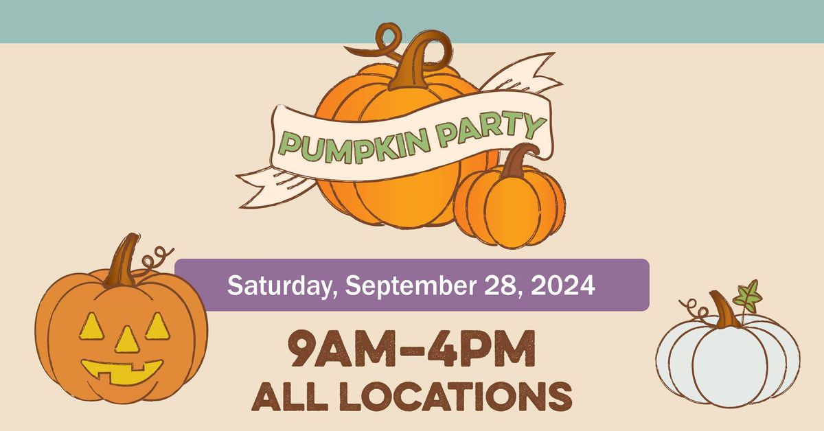 Pumpkin Party (All CA Nurseries)